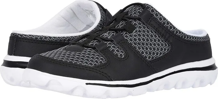 Propet TravelActiv Slide (Black) Women's Slip on Shoes