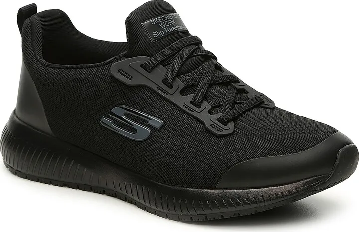 Skechers Relaxed Fit Squad Work SlipOn Sneaker
