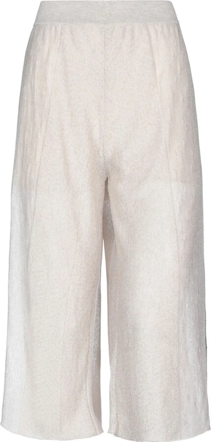 Cropped Pants Beige