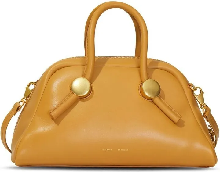 Bowler leather bag
