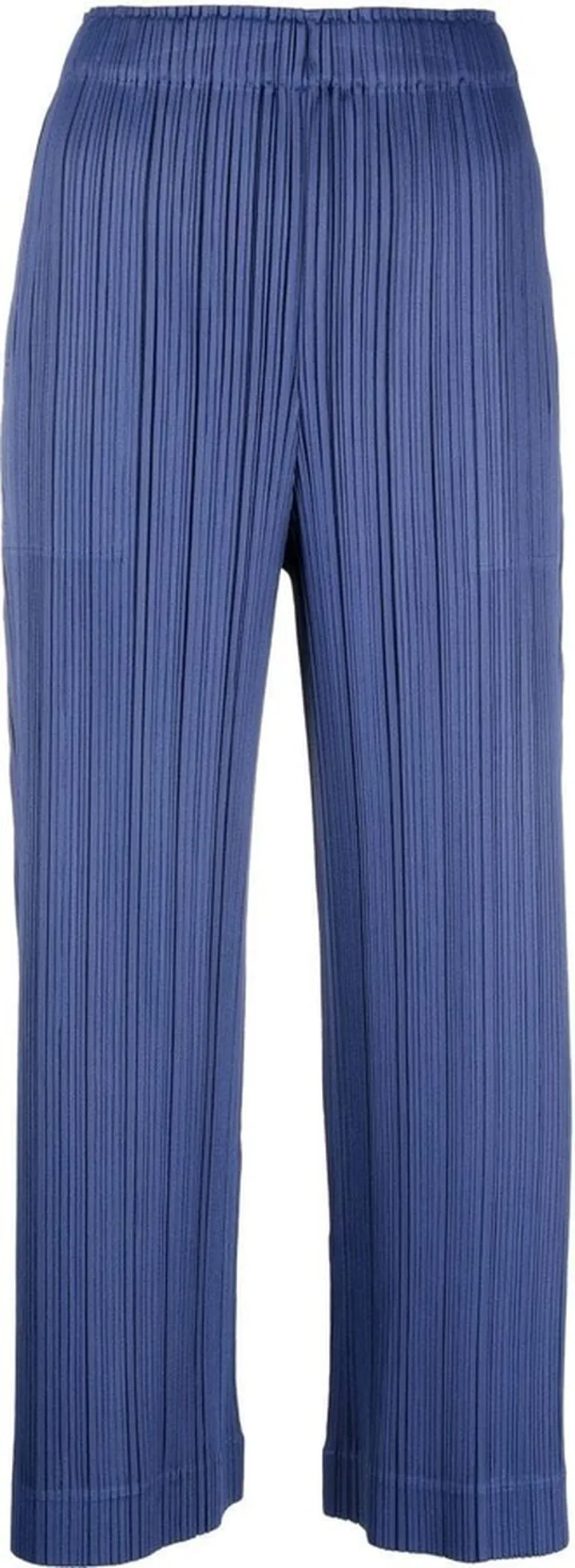 September pleated cropped trousers