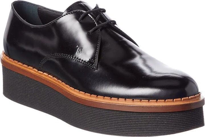 Tod’S Leather Platform Oxford
