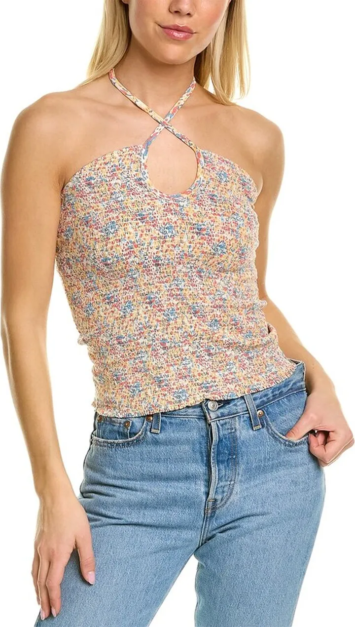 Nation LTD Kitty Halter Top