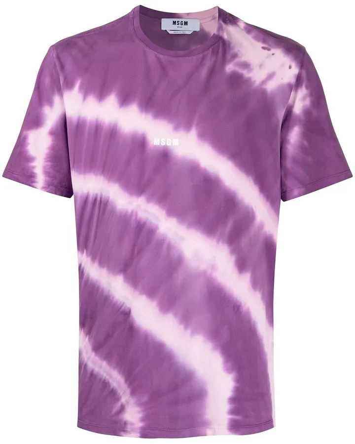 tie-dye print T-shirt