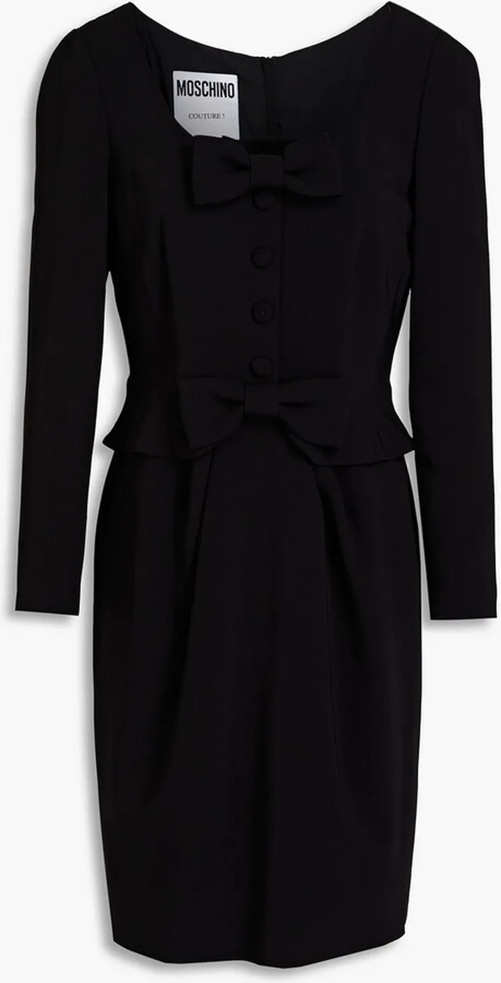 Crepe mini dress