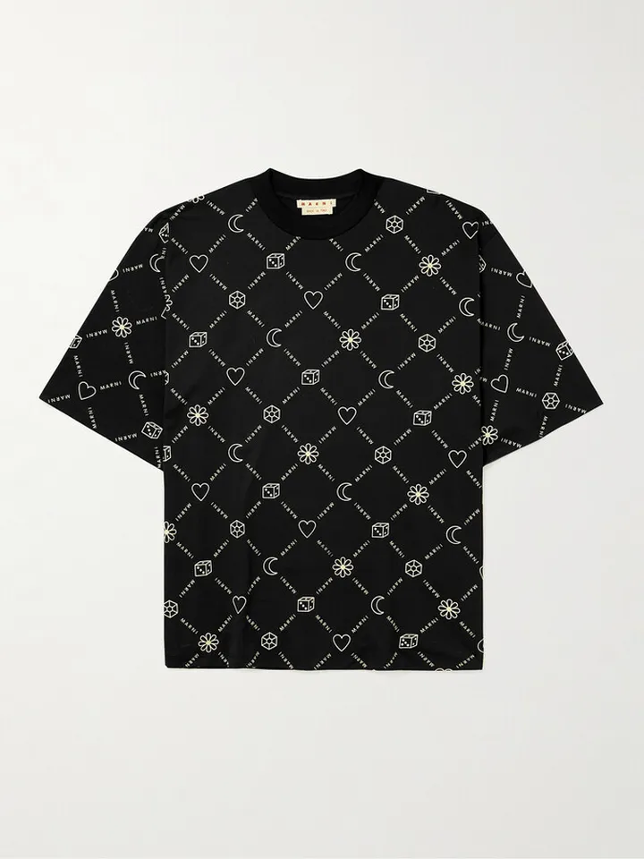 Logo-Print Cotton-Jersey T-Shirt
