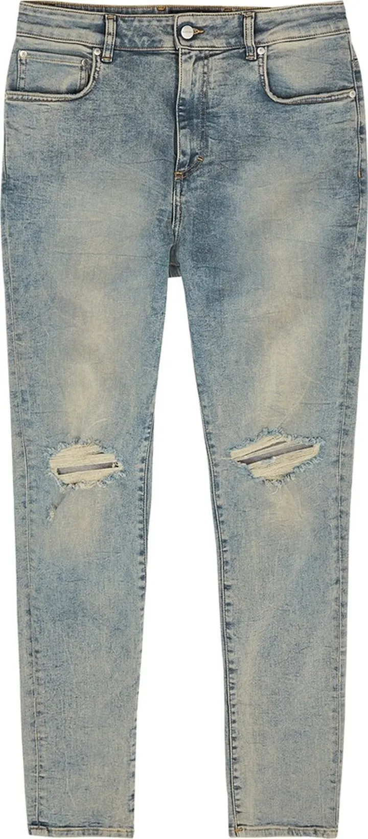 Represent Destroyer Distressed Skinny Jeans