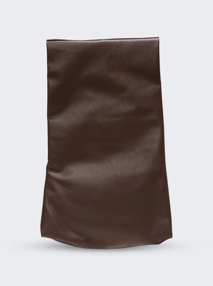 Small Glove Bag Chocolate