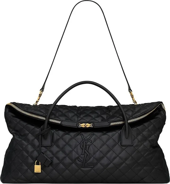 ES Giant Travel Bag in Quilted Leather