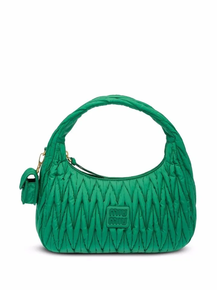 Matelassé shoulder bag