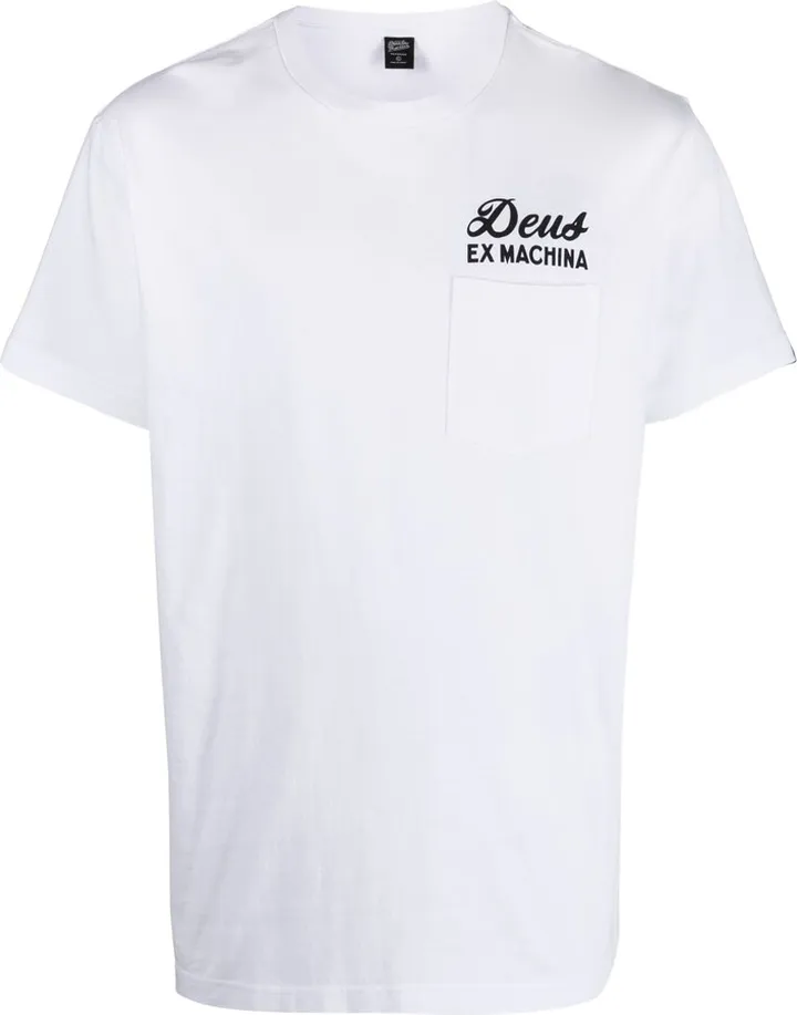 logo-print organic cotton T-shirt