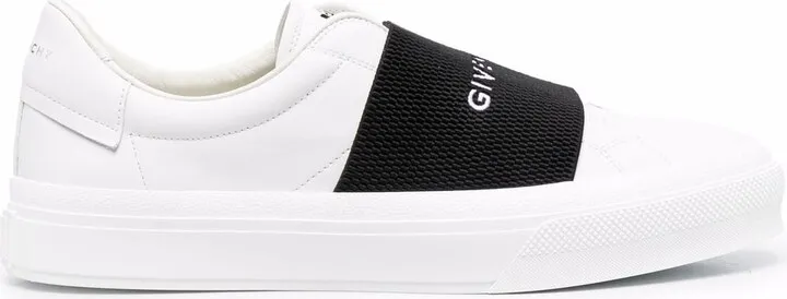 GIVENCHY- City Sport Leather Sneakers