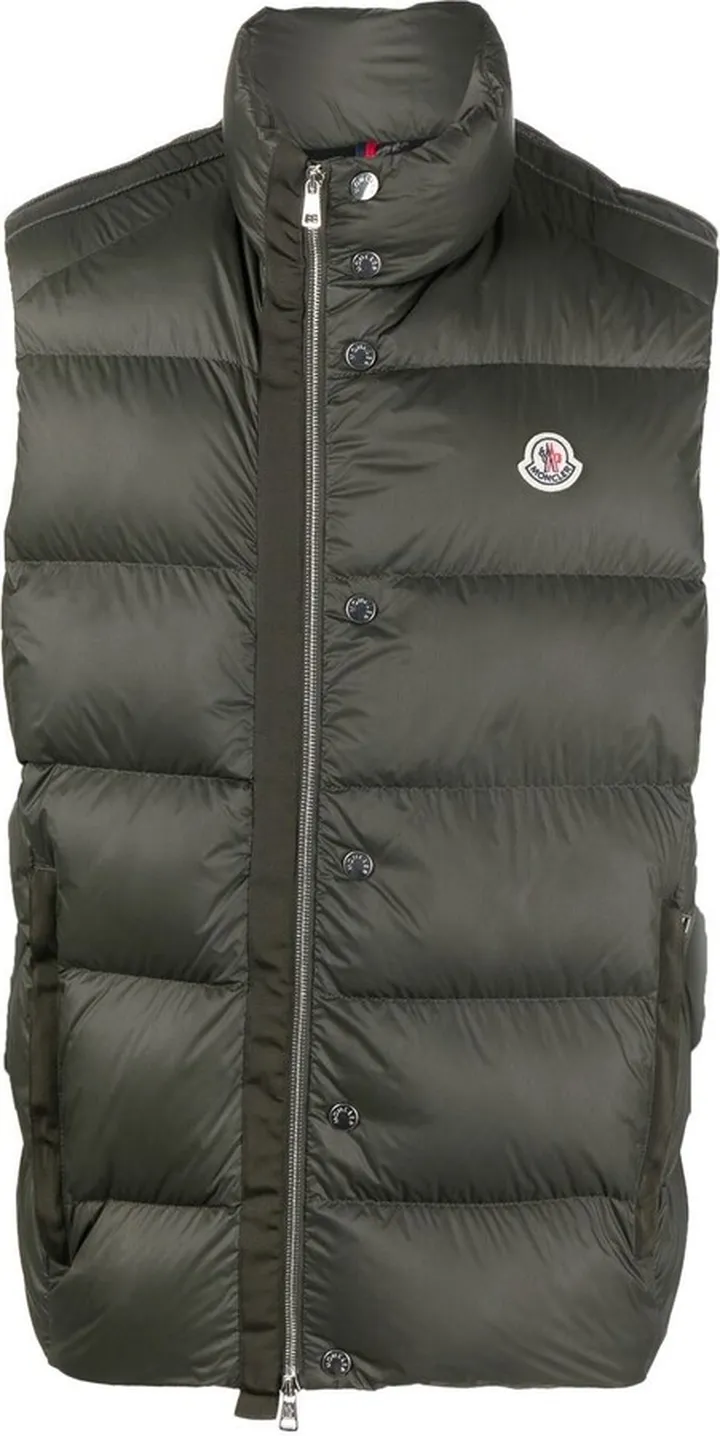 Logo-Patch Padded Gilet