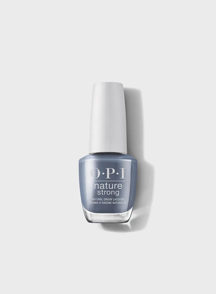 Nature Strong Nail Polish, Force of Nailture, Blue Nail Polish