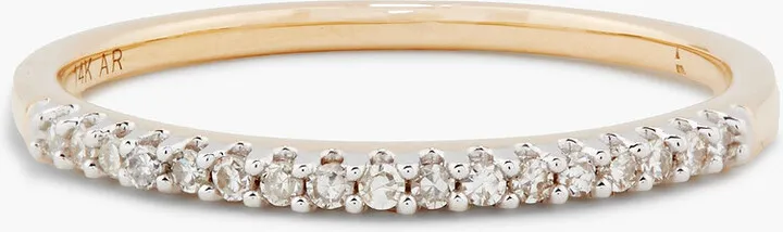14-Karat Gold Diamond Ring
