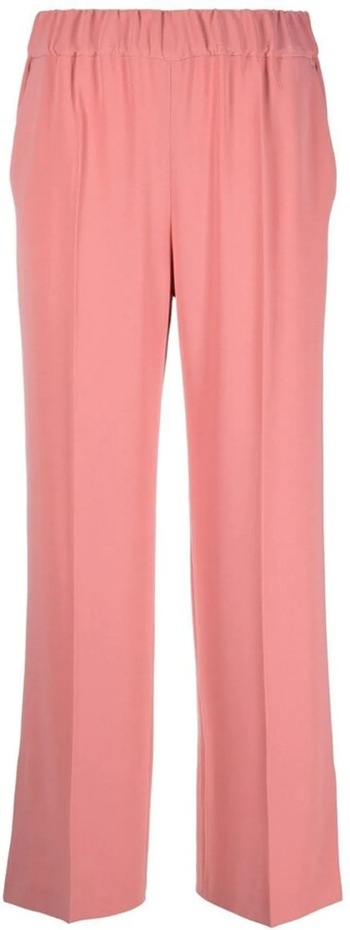 Cropped Wide-Leg Trousers