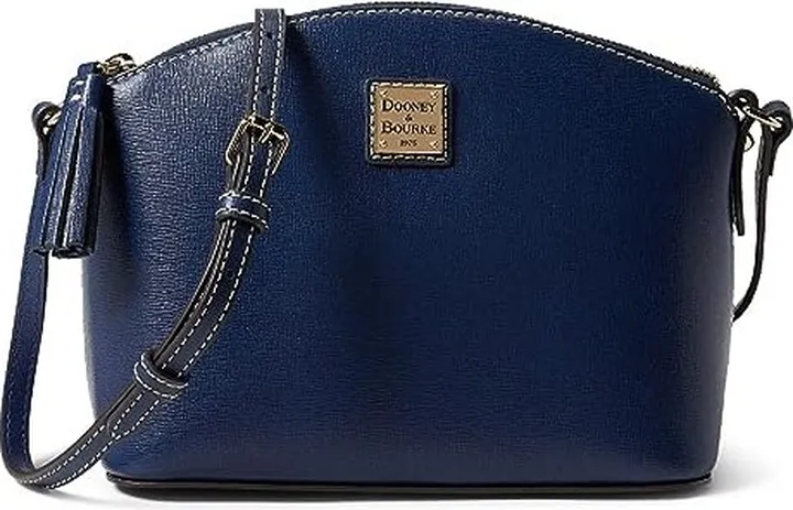 Dooney & Bourke Saffiano Robin Crossbody (Marine) Handbags