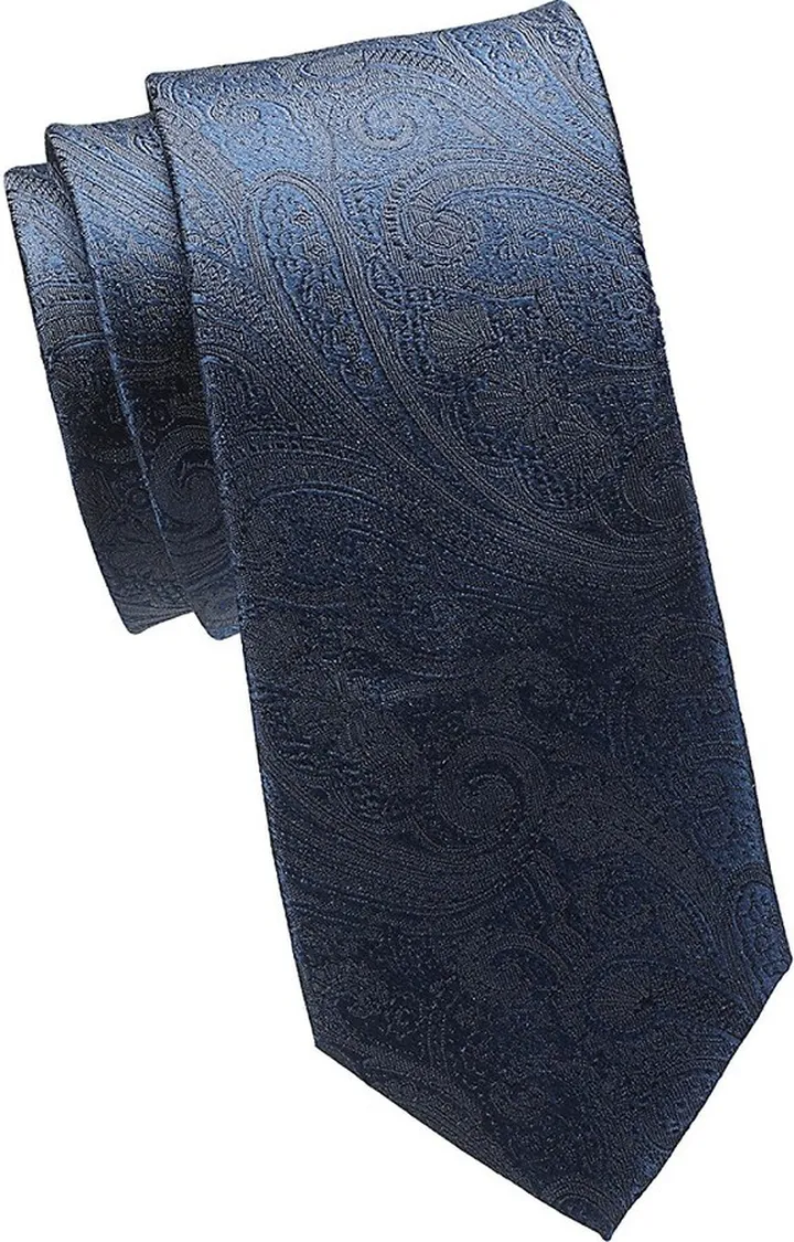Paisley Silk-Jacquard Tie