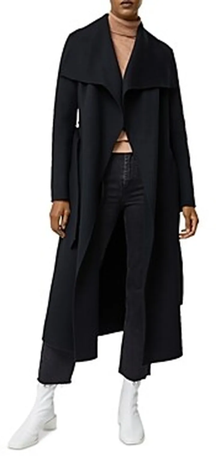 Mackage Mai Lightweight Wrap Wool Coat