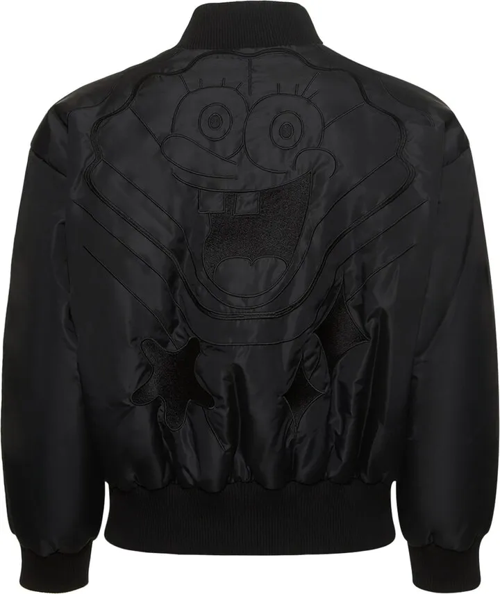 GCDS x Spongebob nylon bomber jacket