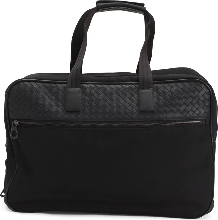 Designer Leather Laptop Briefcase