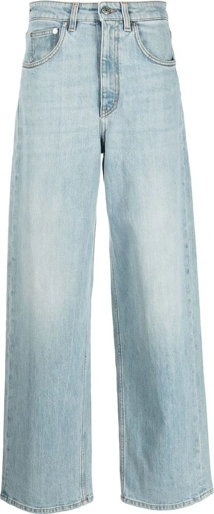 Viana high-waisted wide-leg jeans