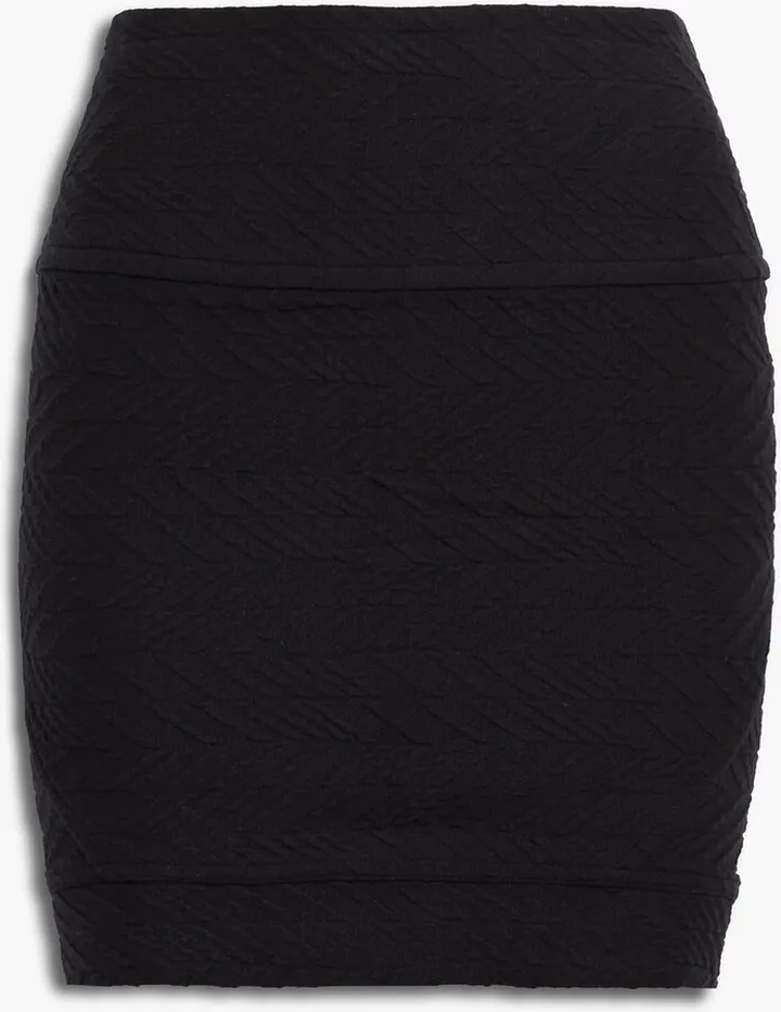 Megan cloqué mini skirt