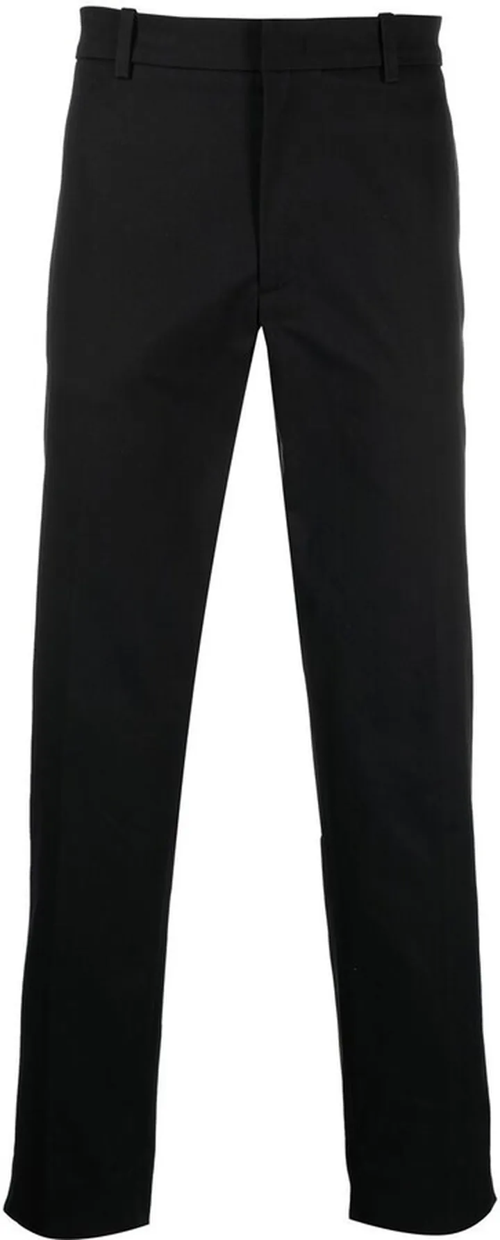 Straight-Leg Cut Trousers
