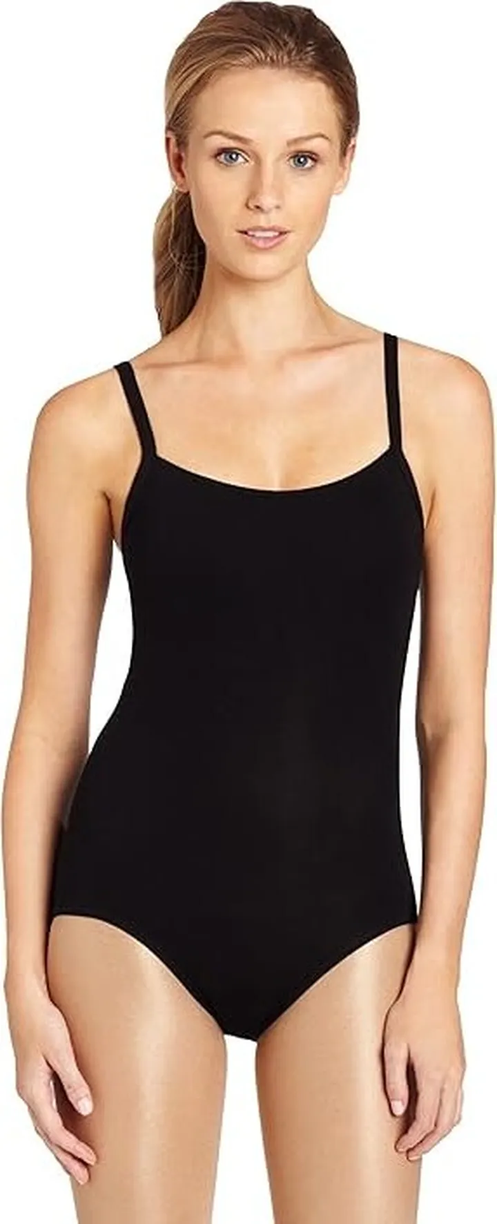 Capezio Women's Capezio Women'S Camisole Leotard With Bratek (Black) Women's Jumpsuit & Rompers One Piece