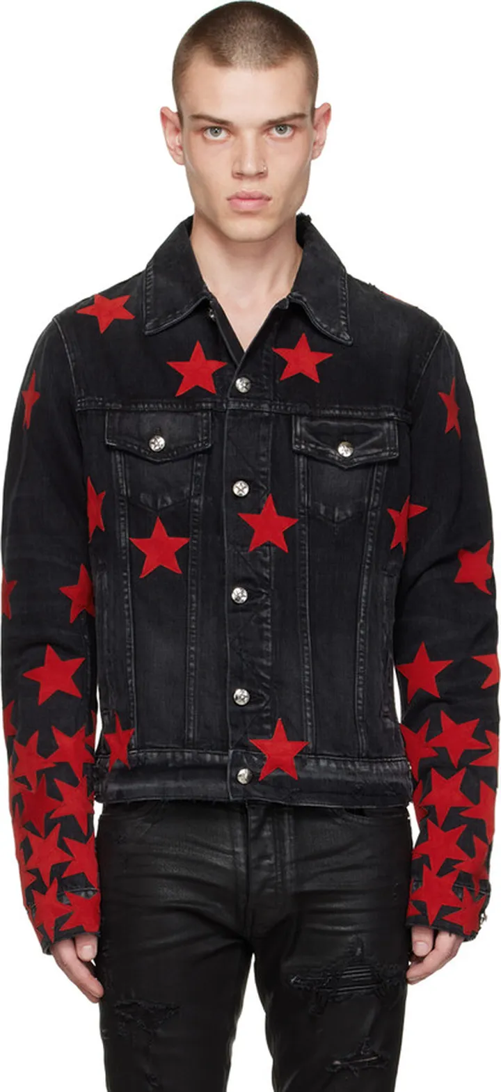 AMIRI Black Chemist Denim Jacket