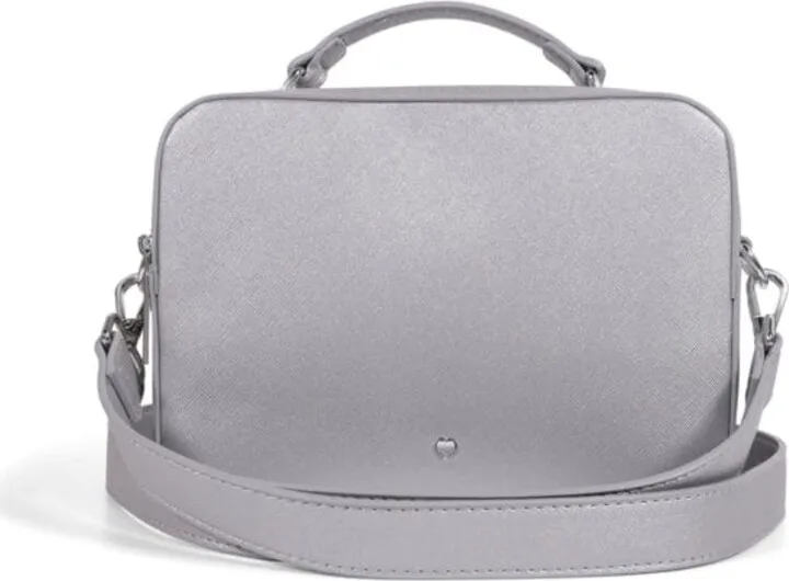 Johnny Loves Rosie - Luxe Silver Hudson Vegan Leather Bag