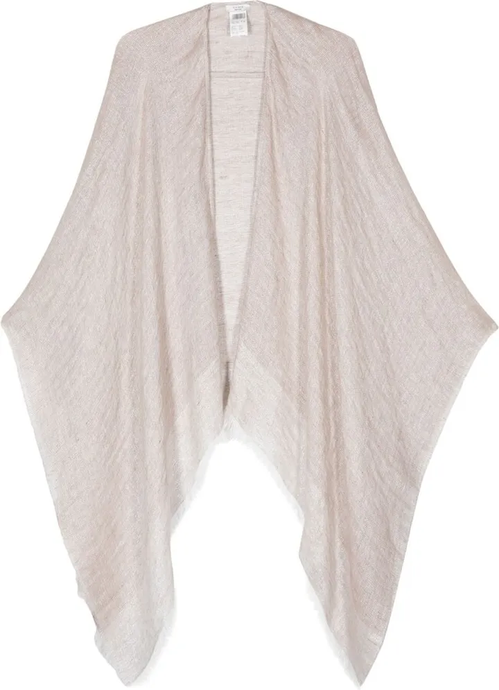 Redwood linen cape