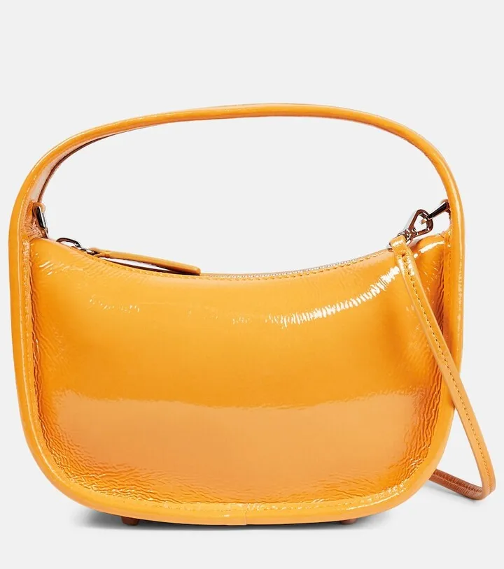 Venice patent leather shoulder bag