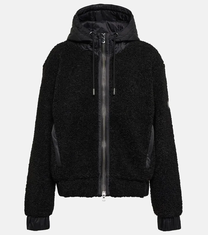 Enrica faux shearling hoodie