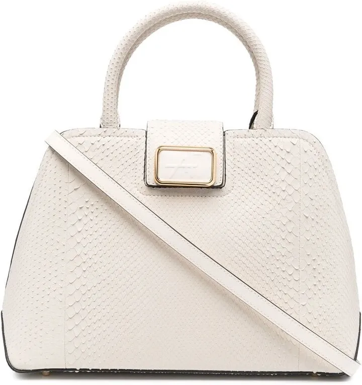 Albi 33 snakeskin tote bag