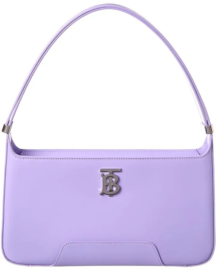 Burberry Tb Leather Shoulder Bag