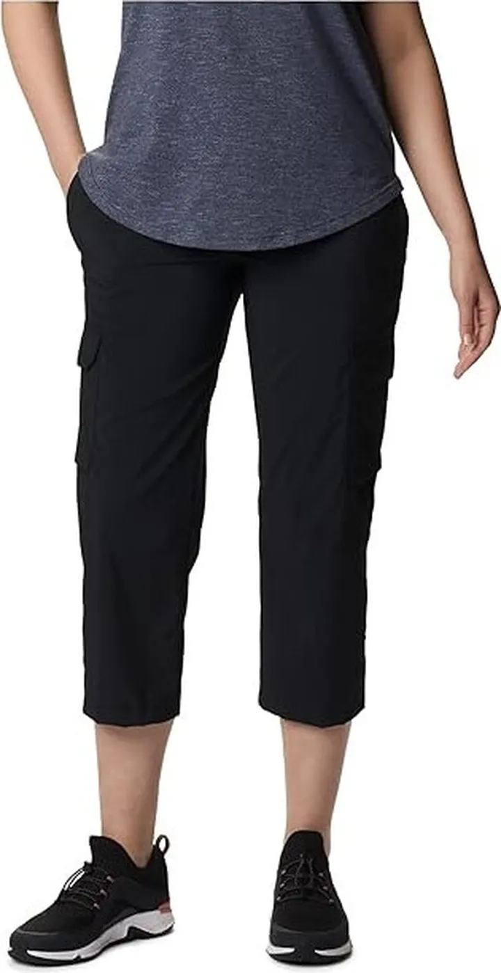 Columbia Silver Ridge Utility Capris (Black) Women's Clothing