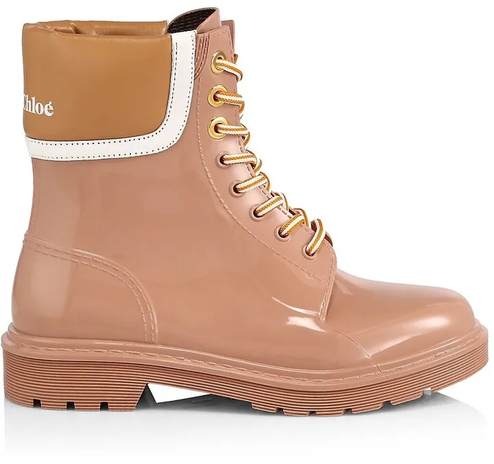 Florrie Lace-Up Rain Boots