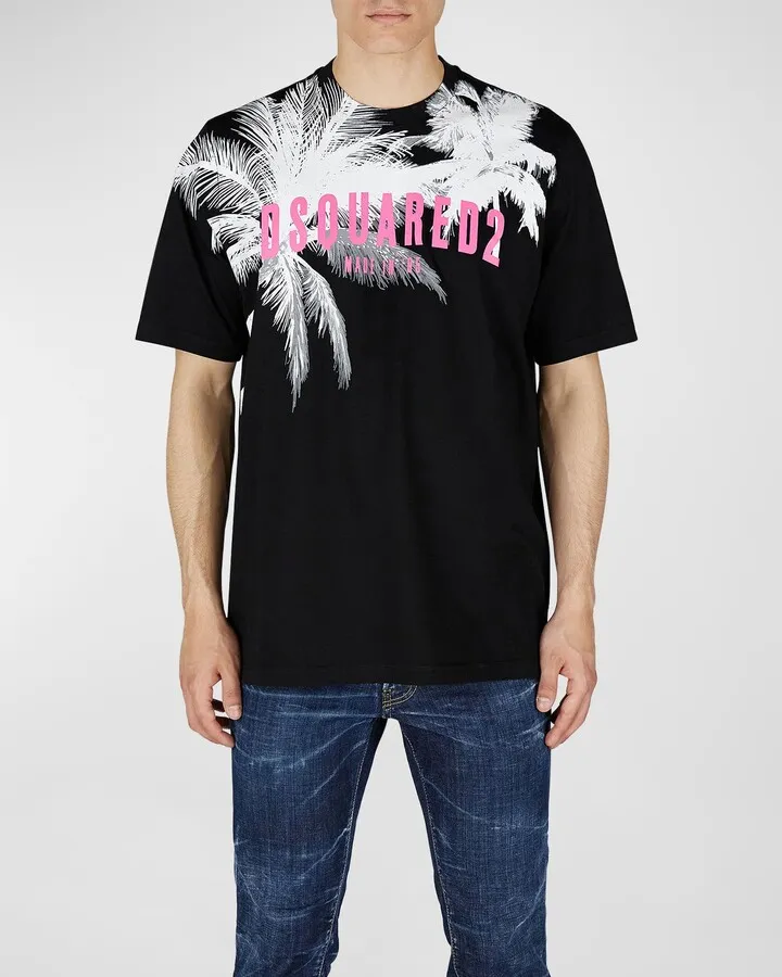 Men's Palm Logo Slouch T-Shirt