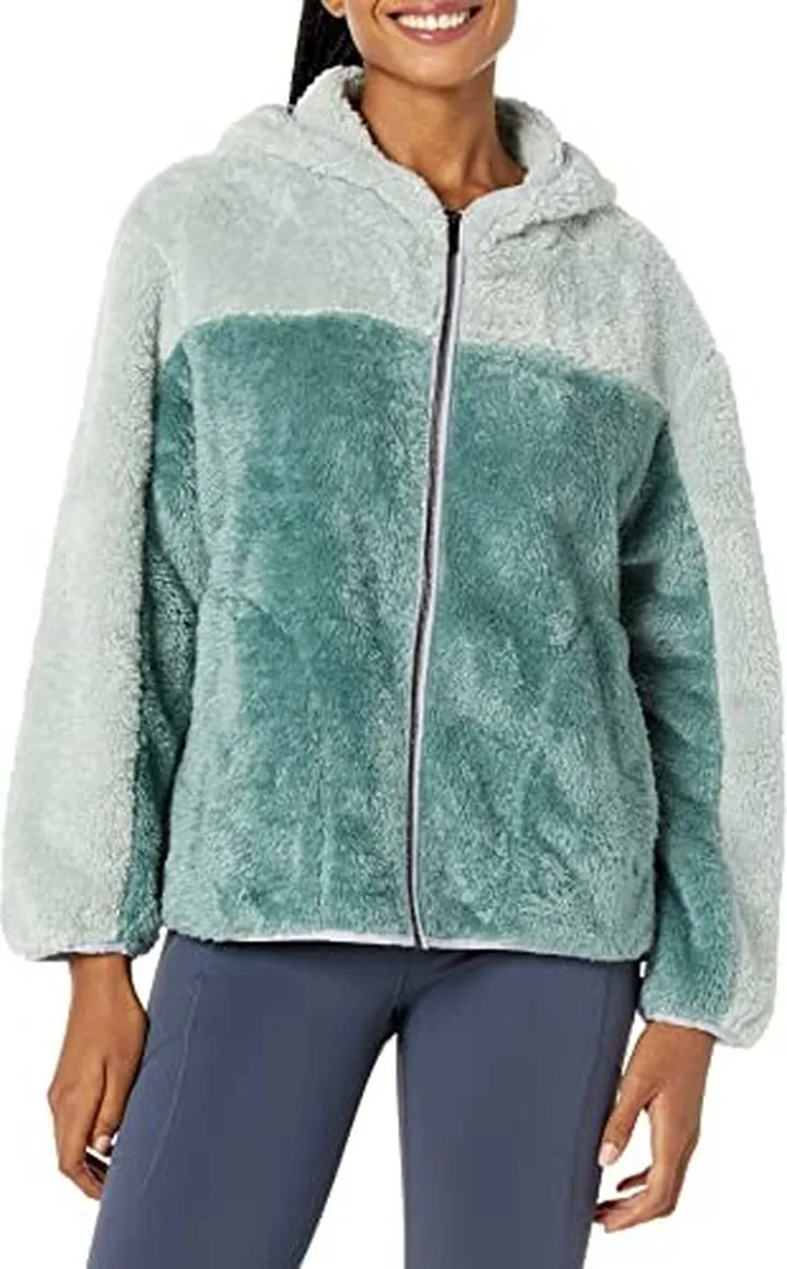 UGG womens Sheila Sherpa Full Zip Coat