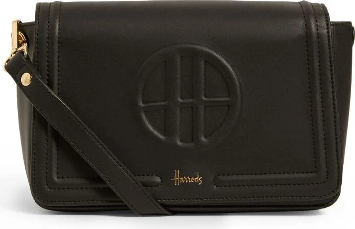Harrods Finchley Black Cross-Body Bag