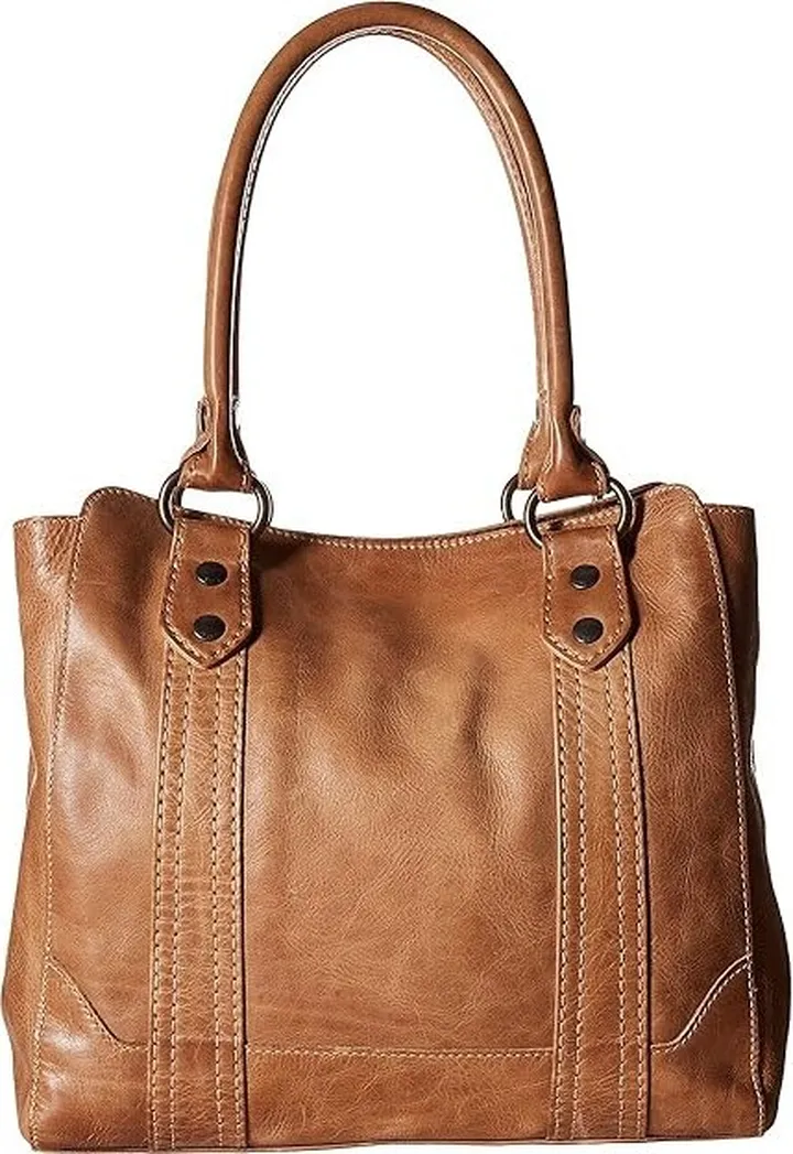 Frye Melissa Tote (Beige) Tote Handbags