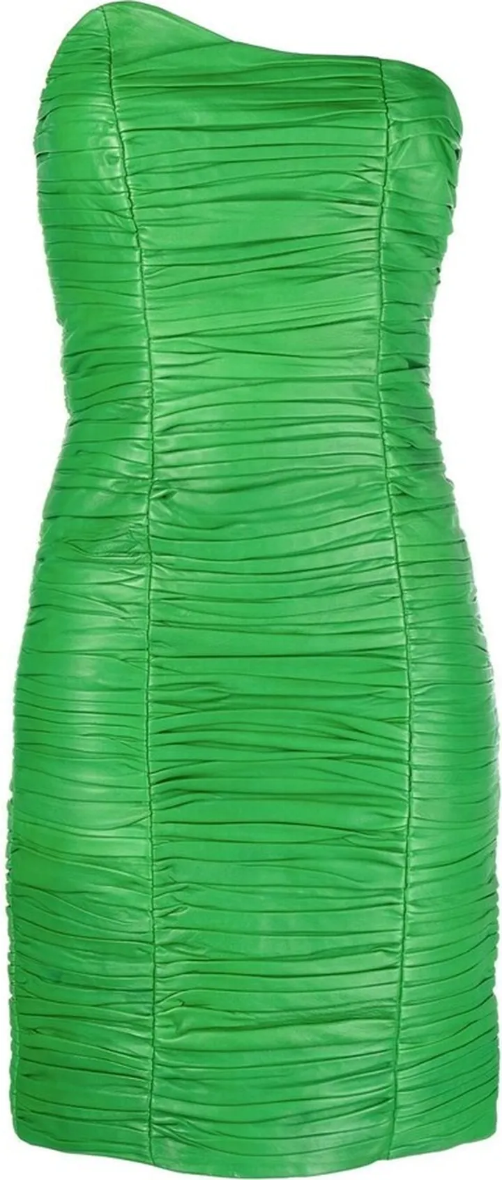 Arianne leather mini dress