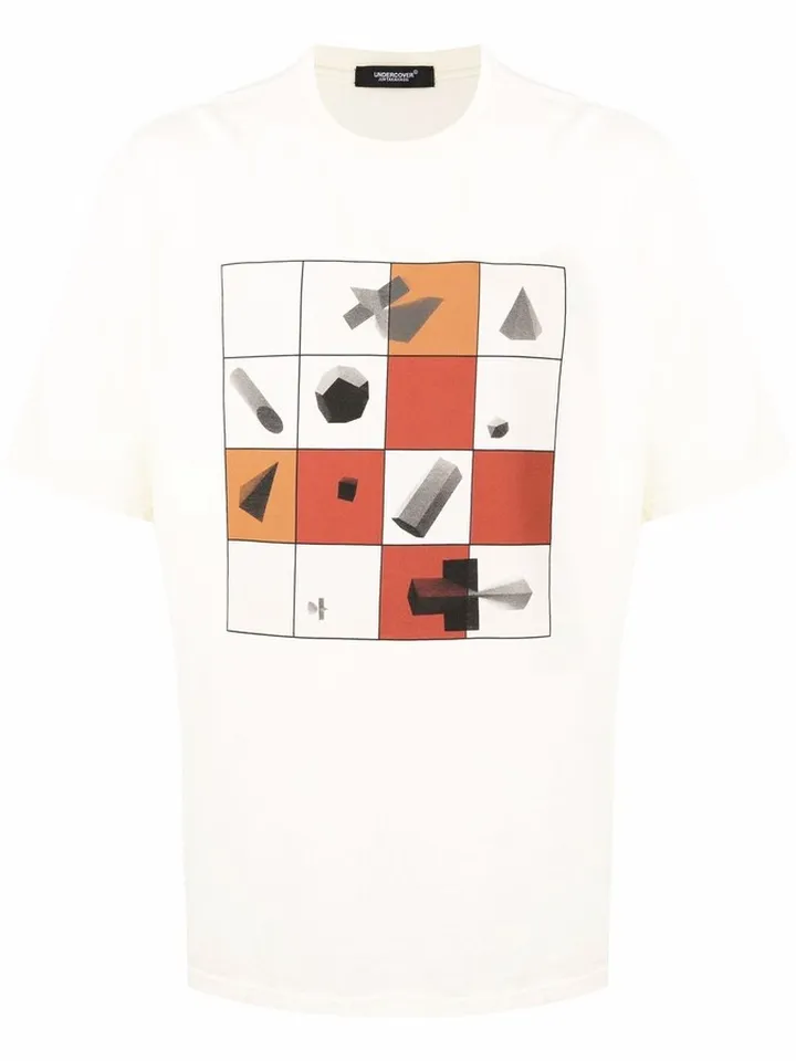 graphic-print crew-neck T-shirt