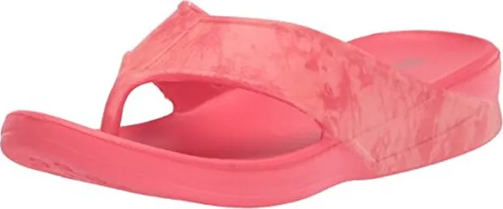 BZees Women's Villa Print Thong Sandal