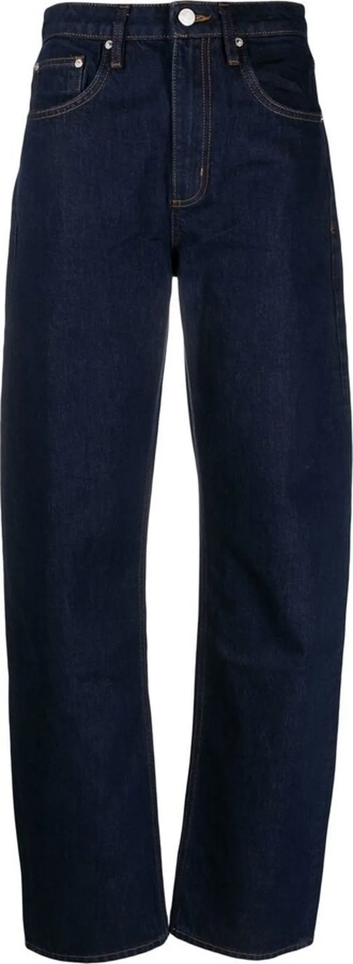 Wide-Leg High-Waist Jeans