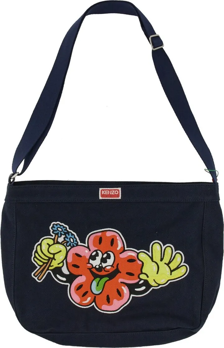 Shoulder Bag With Embroidery