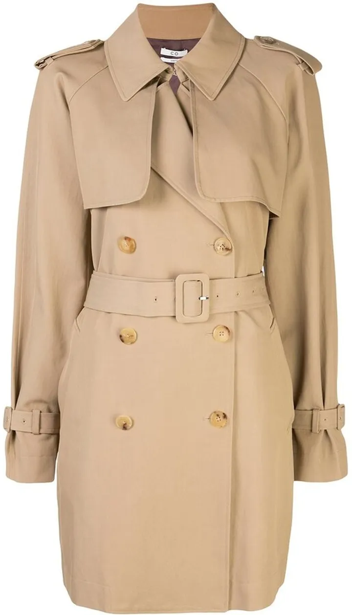 Double-Breasted Trench Coat