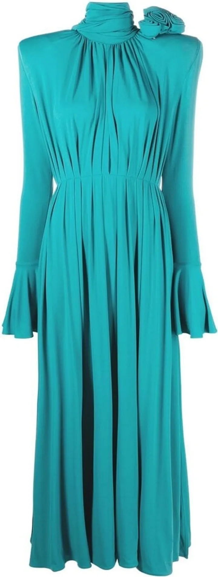 Pussybow Midi Dress