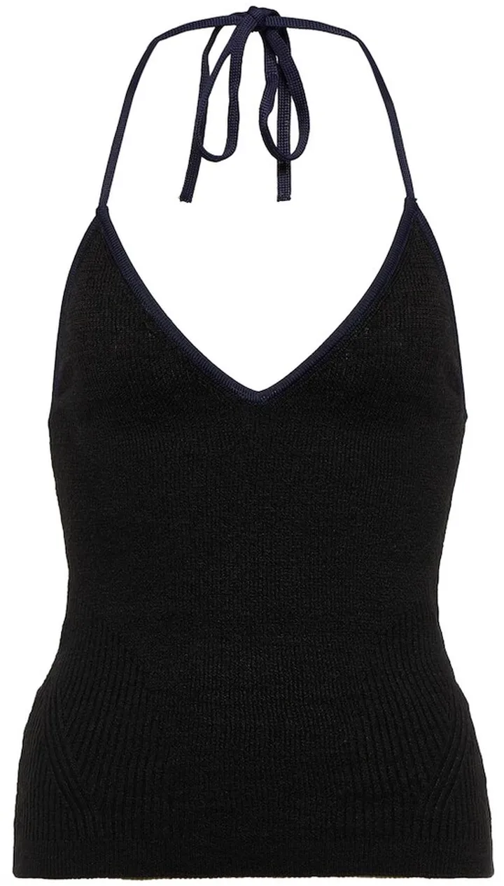 La Maille Marubia halterneck top
